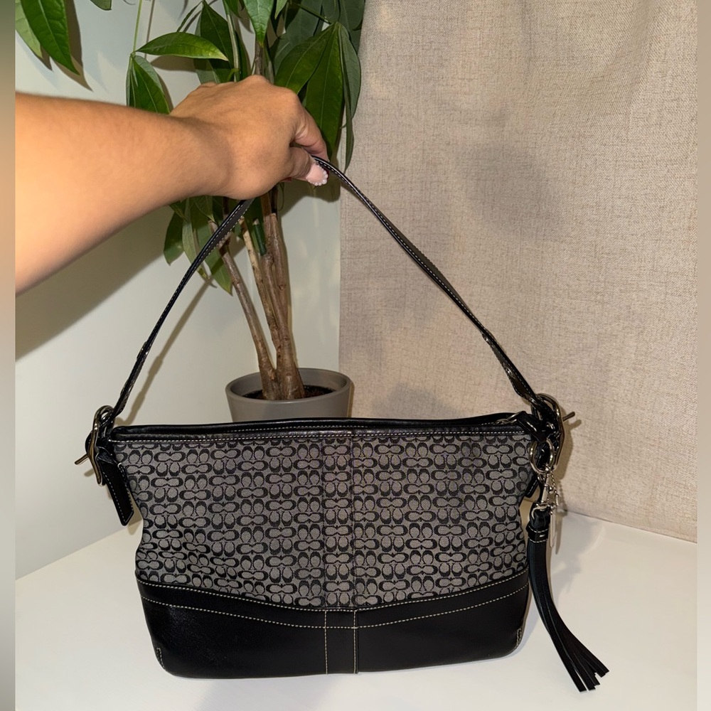 Coach Signature Jacquard Handbag